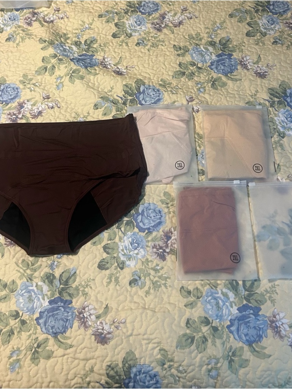 Everdries Leakproof Incontinence 4-Pack Neutral Colored Briefs